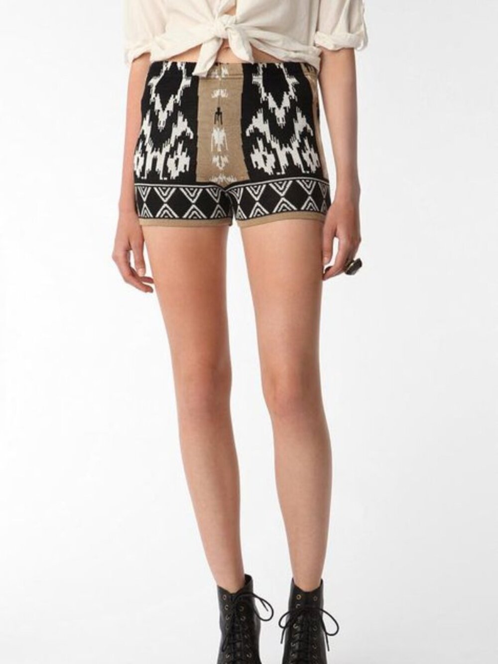 Sparkle & Fade Printed Knit Shorts